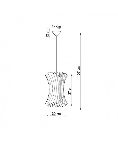 Lampa wisząca ORIANA Sollux SL.0642