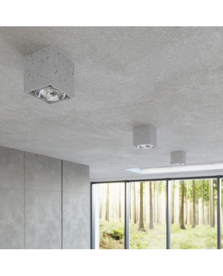 Plafon VALDE 140 beton Sollux SL.0646