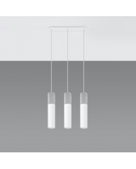 Lampa wisząca BORGIO 3L biały Sollux SL.0649