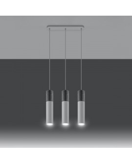 Lampa wisząca BORGIO 3L biały Sollux SL.0649