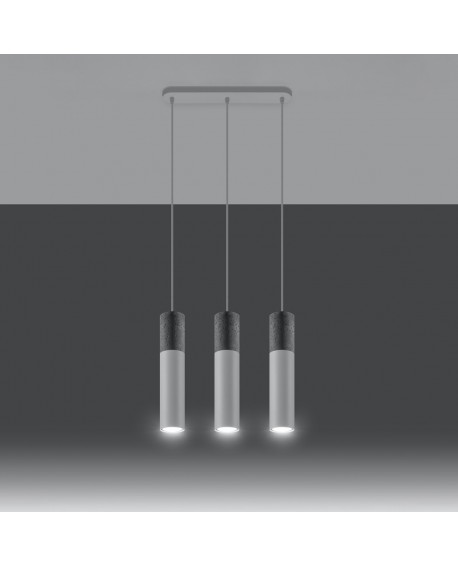 Lampa wisząca BORGIO 3L biały Sollux SL.0649