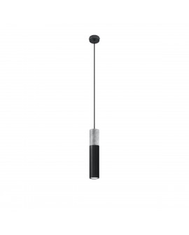 Lampa wisząca BORGIO 1 czarny Sollux SL.0650