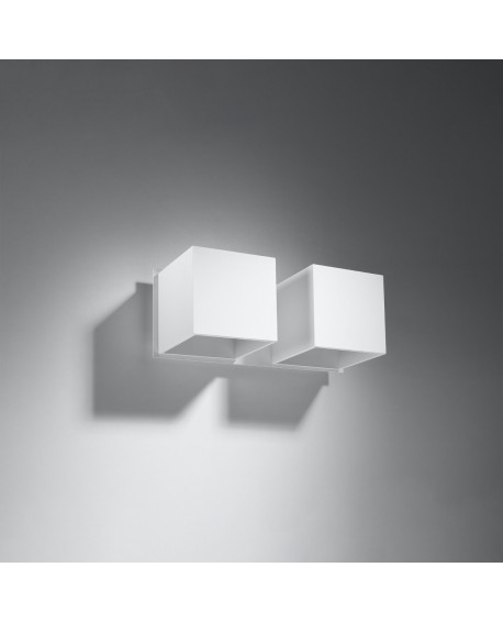 Kinkiet QUAD 2 biały Sollux SL.0656