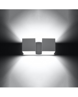 Kinkiet QUAD 2 biały Sollux SL.0656