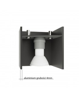 Kinkiet QUAD 2 biały Sollux SL.0656