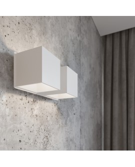 Kinkiet QUAD 2 biały Sollux SL.0656