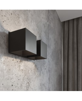 Kinkiet QUAD 2 czarny Sollux SL.0657