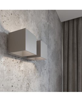 Kinkiet QUAD 2 szary Sollux SL.0658