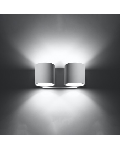 Kinkiet ORBIS 2 biały Sollux SL.0659