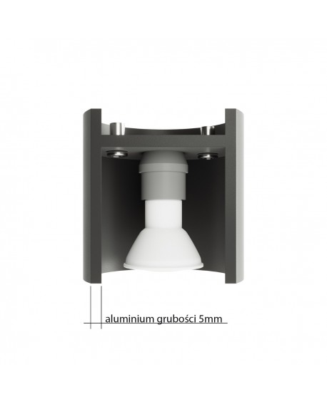 Kinkiet ORBIS 2 czarny Sollux SL.0660