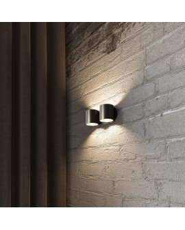 Kinkiet ORBIS 2 czarny Sollux SL.0660