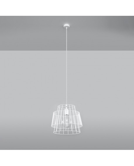 Lampa wisząca GATE biały Sollux SL.0662