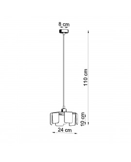 Lampa wisząca TULIP biały Sollux SL.0666
