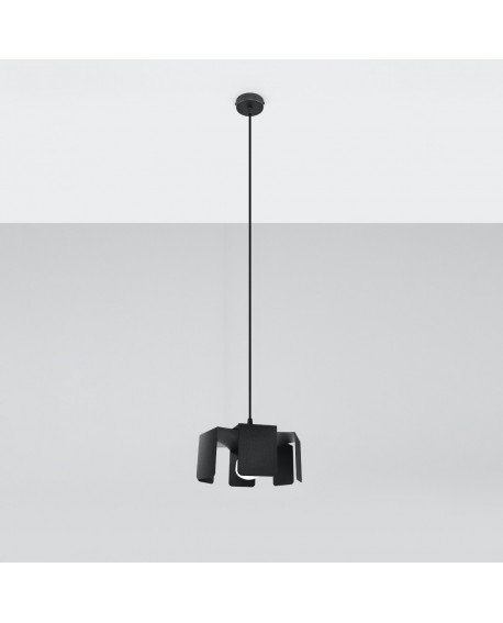 Lampa wisząca TULIP czarny Sollux SL.0667