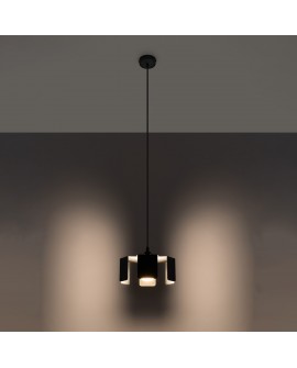 Lampa wisząca TULIP czarny Sollux SL.0667