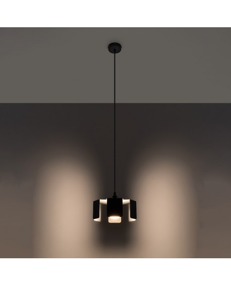 Lampa wisząca TULIP czarny Sollux SL.0667