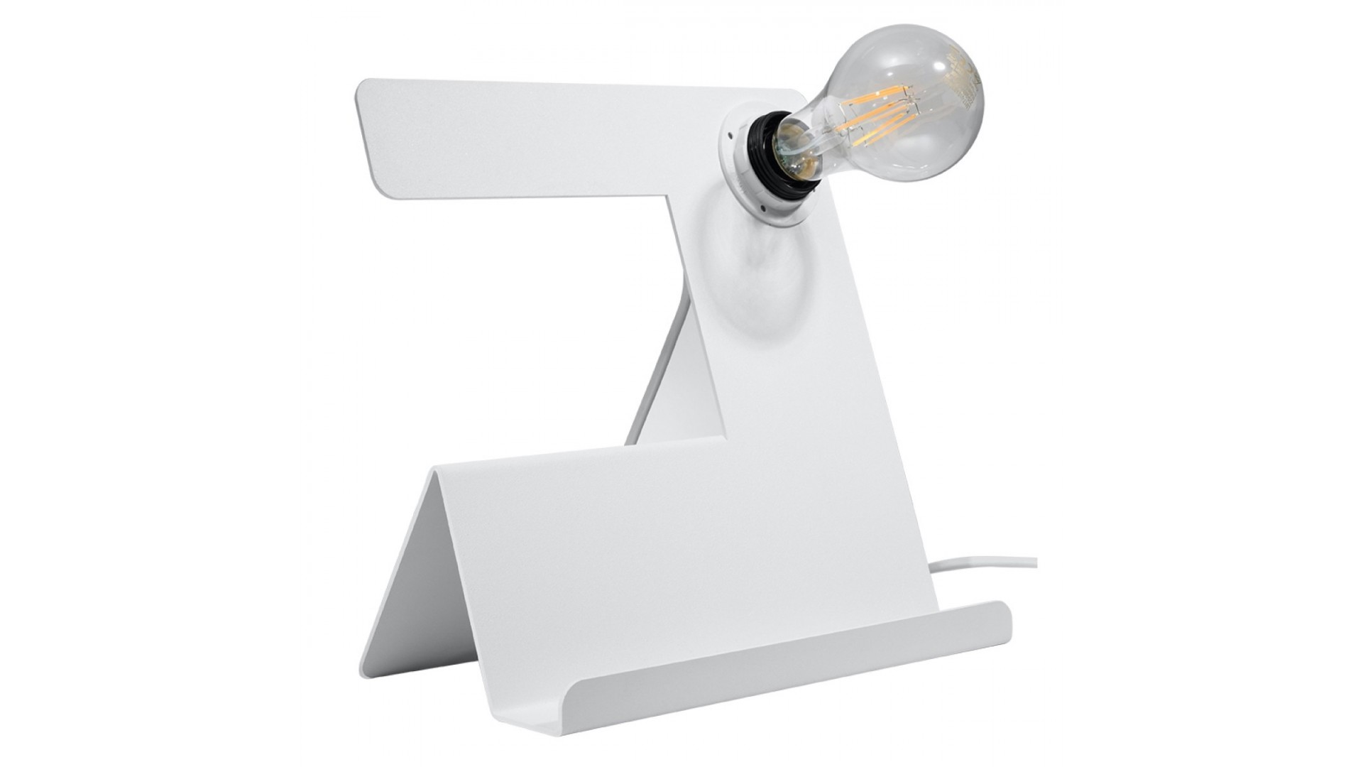 Lampa biurkowa INCLINE biała Sollux SL.0668