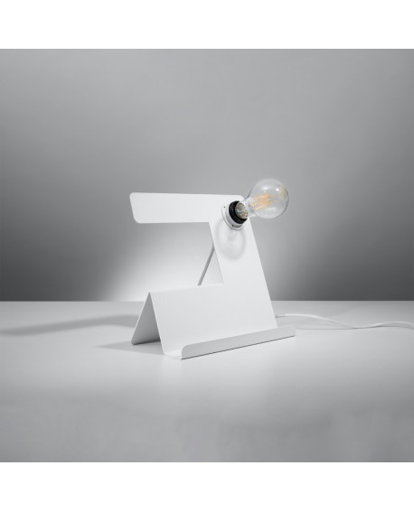 Lampa biurkowa INCLINE biała Sollux SL.0668