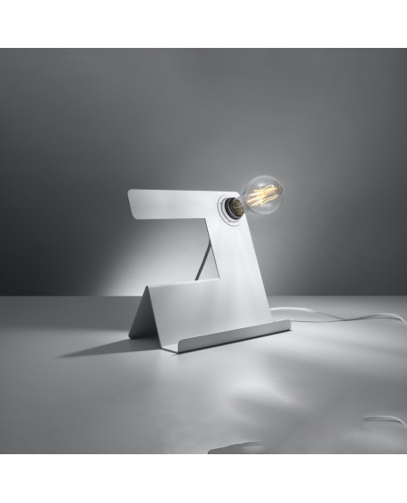 Lampa biurkowa INCLINE biała Sollux SL.0668