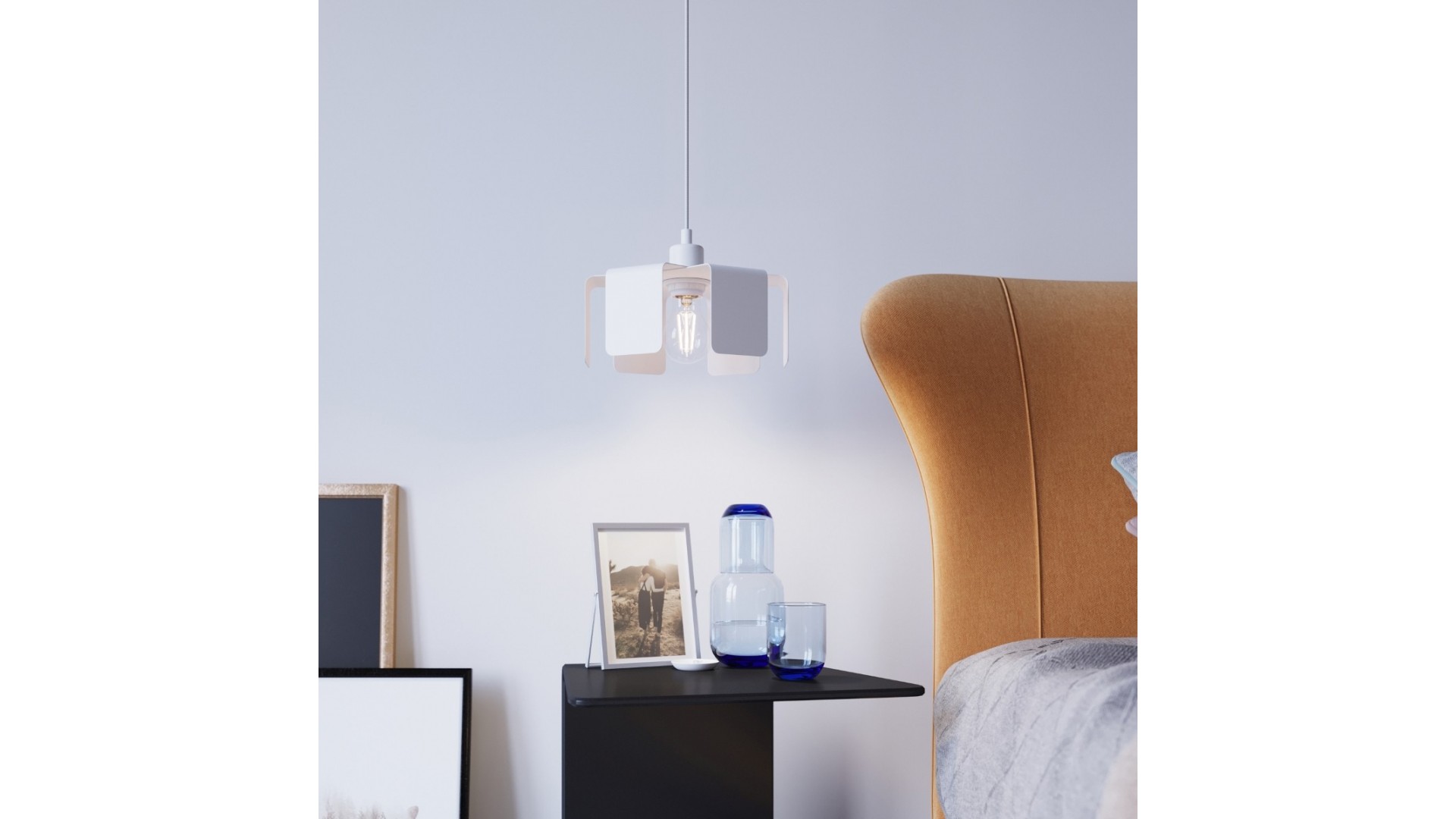 Lampa biurkowa INCLINE biała Sollux SL.0668