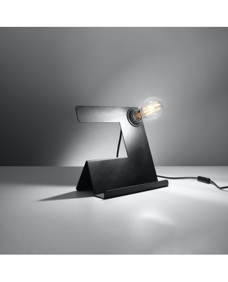 Lampa biurkowa INCLINE czarna Sollux SL.0669