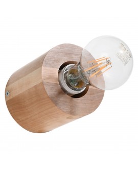 Kinkiet SALGADO naturalne drewno Sollux SL.0673