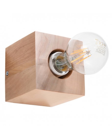 Kinkiet ARIZ naturalne drewno Sollux SL.0676