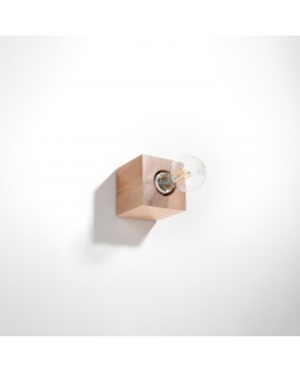 Kinkiet ARIZ naturalne drewno Sollux SL.0676