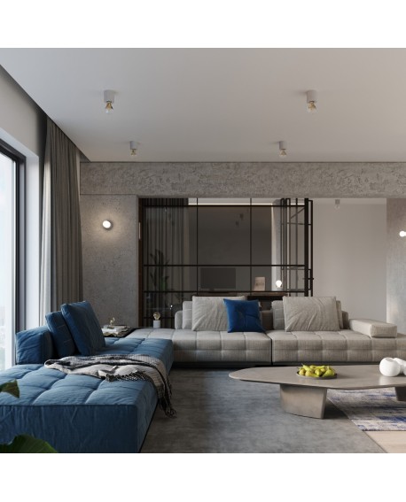 Kinkiet SALGADO beton Sollux SL.0679