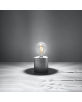 Lampa biurkowa SALGADO beton Sollux SL.0680