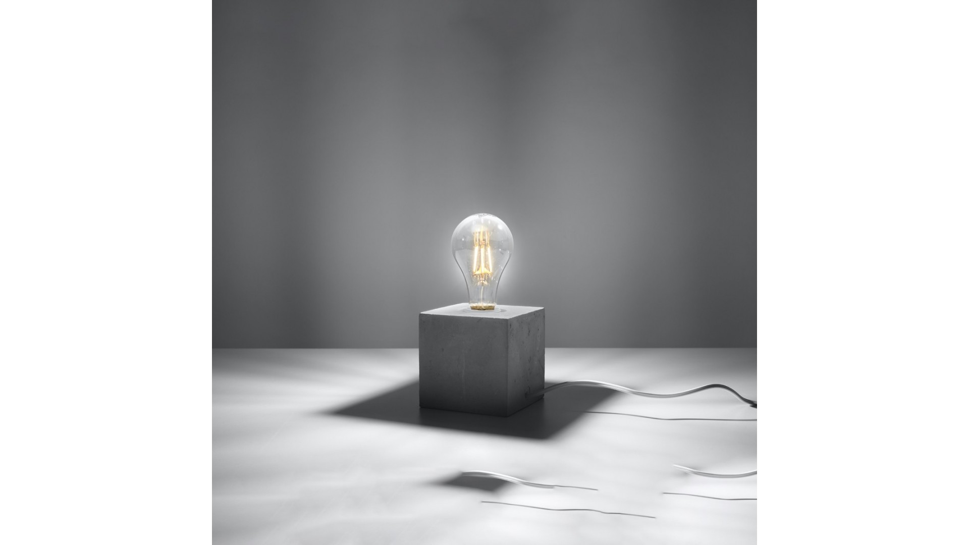 Lampa biurkowa ARIZ beton Sollux SL.0683