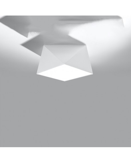 Plafon HEXA 25 biały Sollux SL.0686