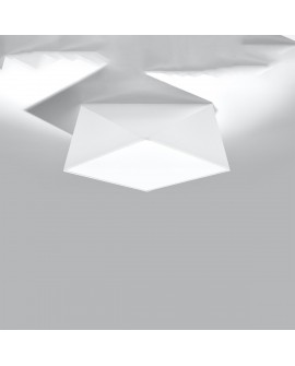 Plafon HEXA 35 biały Sollux SL.0689