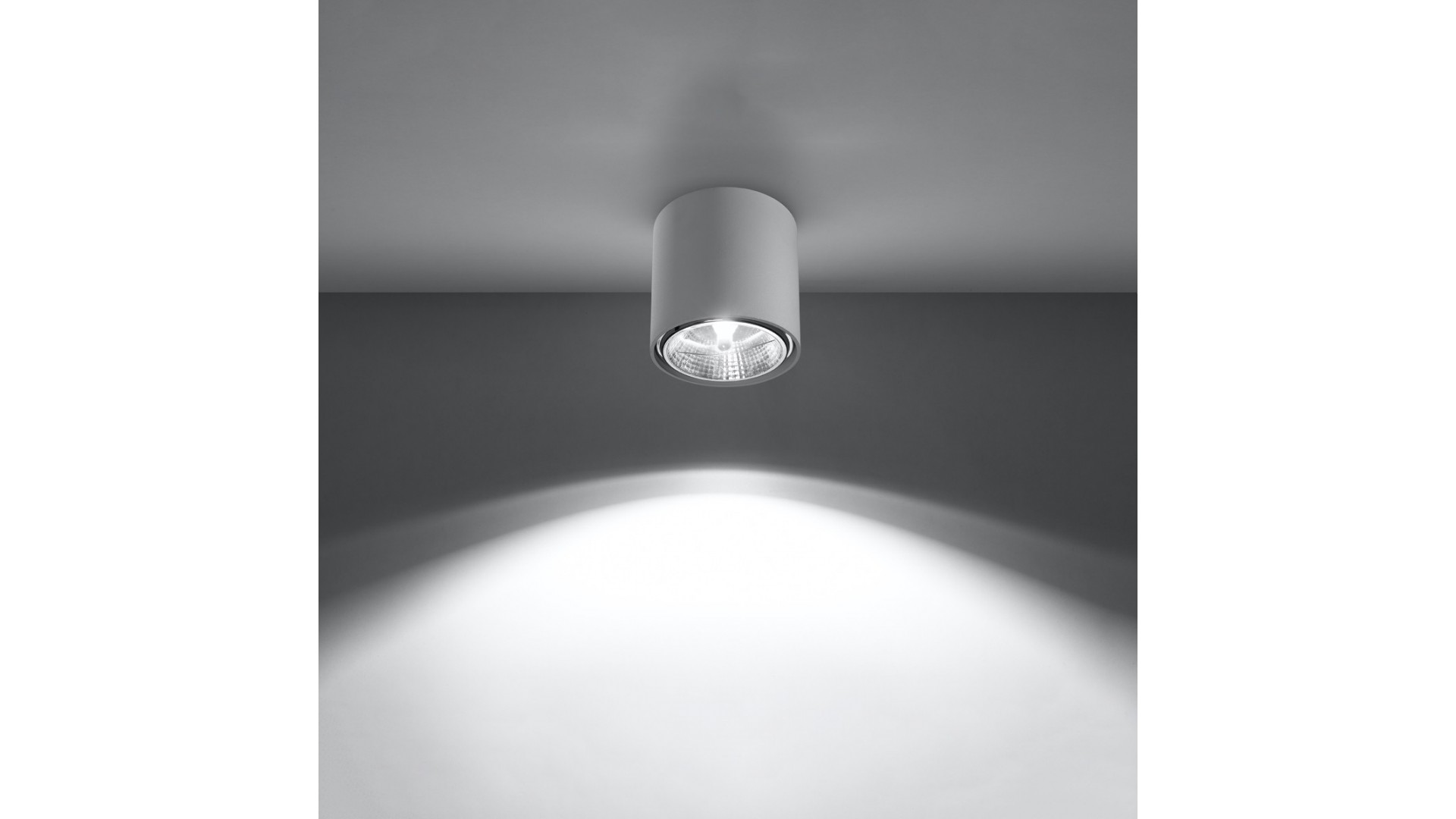 Plafon TIUBE biały Sollux SL.0695