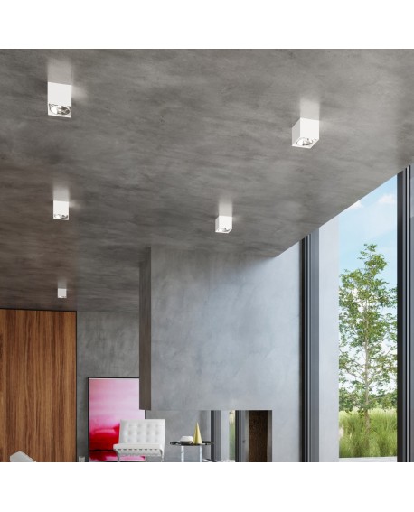 Plafon BLAKE biały Sollux SL.0698