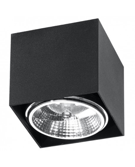 Plafon BLAKE czarny Sollux SL.0700