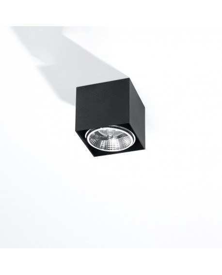 Plafon BLAKE czarny Sollux SL.0700