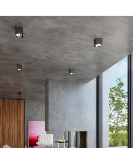 Plafon BLAKE czarny Sollux SL.0700