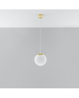 Lampa wisząca UGO 20 złota Sollux SL.0715