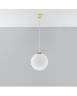 Lampa wisząca UGO 30 złota Sollux SL.0716