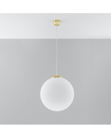 Lampa wisząca UGO 40 złota Sollux SL.0717