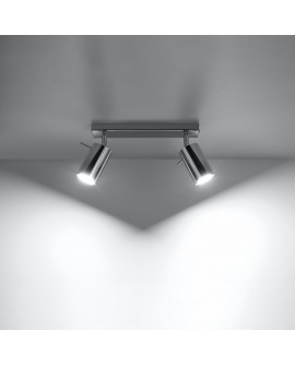 Plafon RING 2 chrom Sollux SL.0728