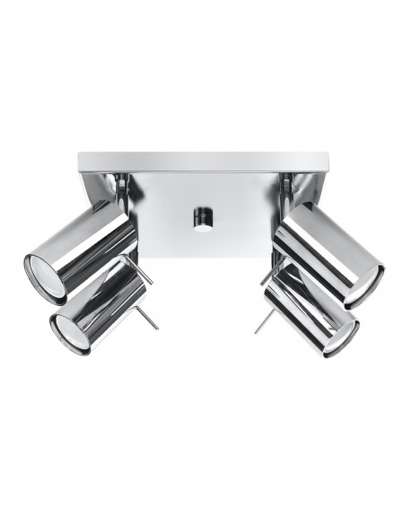 Plafon RING 4 chrom Sollux SL.0730