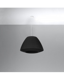 Żyrandol BELLA 60 czarny Sollux SL.0734
