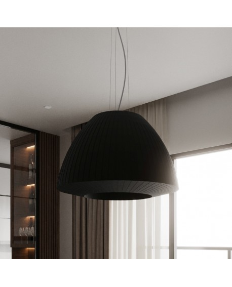 Żyrandol BELLA 60 czarny Sollux SL.0734