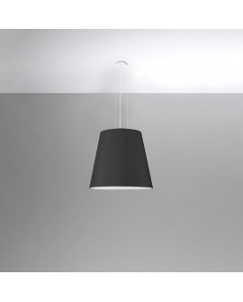 Żyrandol GENEVE 50 czarny Sollux SL.0736