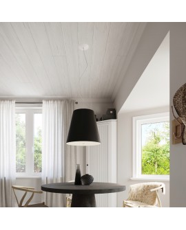 Żyrandol GENEVE 50 czarny Sollux SL.0736