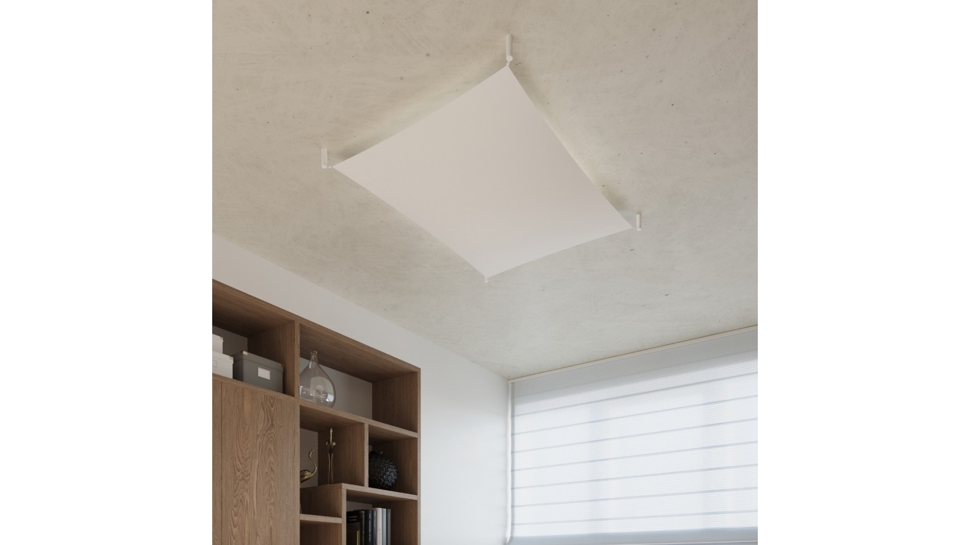 Plafon LUNA 1 biały Sollux SL.0737