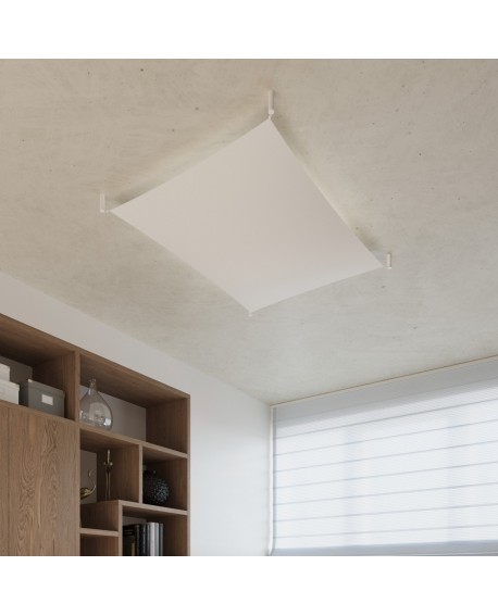 Plafon LUNA 4 biały Sollux SL.0740