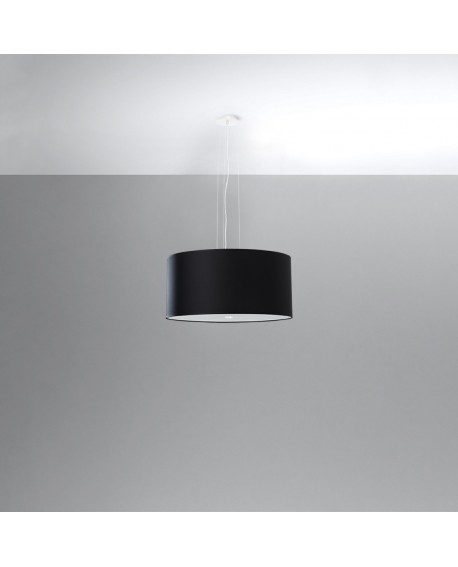 Żyrandol OTTO 50 czarny Sollux SL.0744